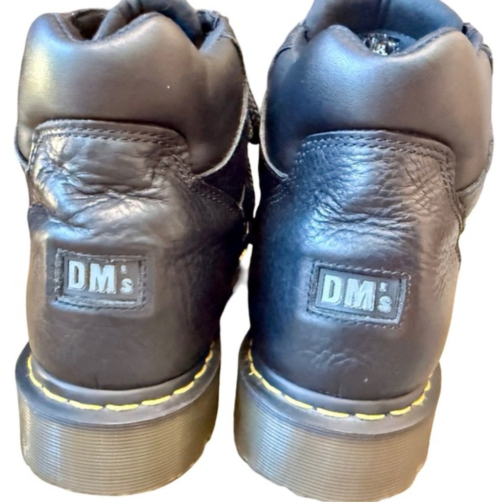Dr. Martens 8699 Bex Boots Black Leather Hiking Combat Mens US 12 UK 11 EU 46 - Picture 6 of 10